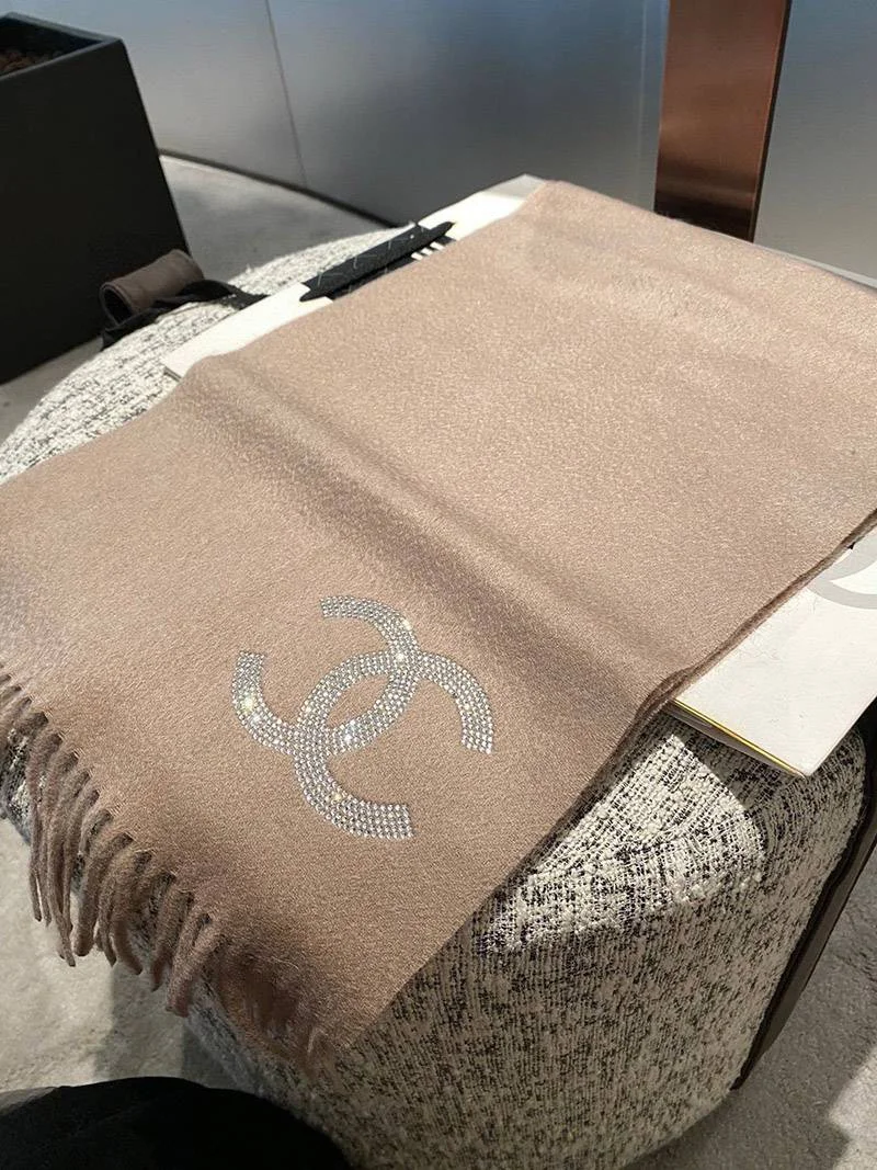 完売必至 シャネル ストール ウールコピー シルク カシミヤ CC shk37277