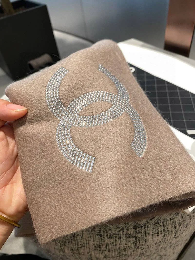 完売必至 シャネル ストール ウールコピー シルク カシミヤ CC shk37277