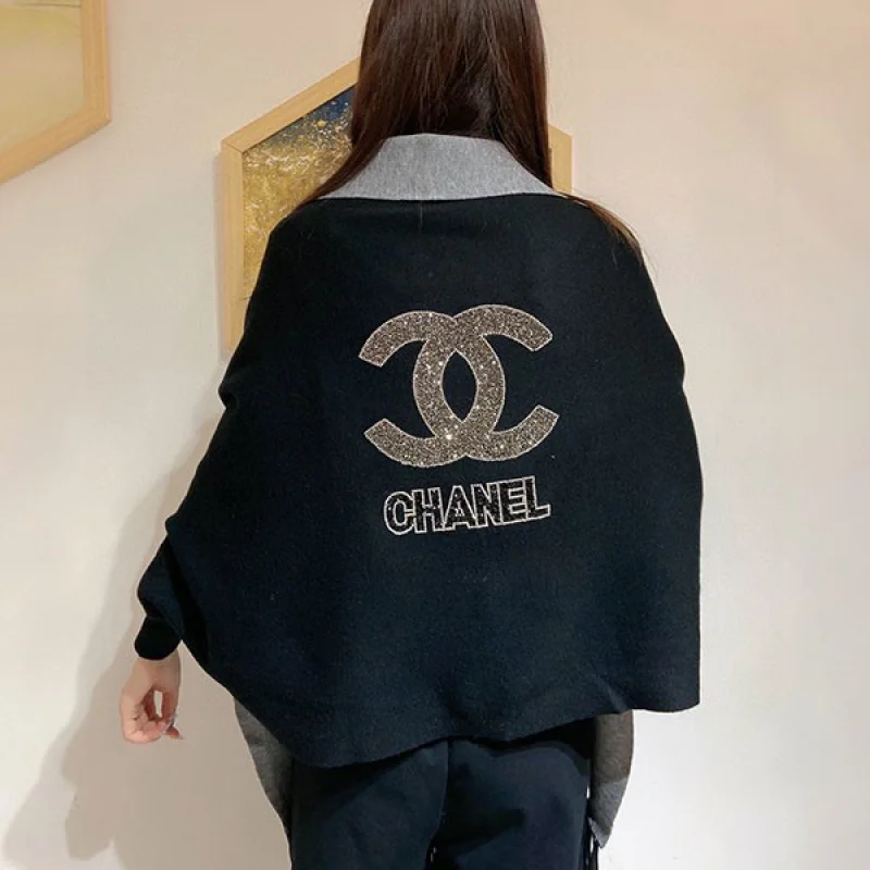 《大人気》シャネル CCロゴ カシミヤ ストール 偽物 shw59702