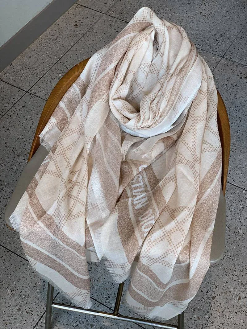 【人気商品】ディオール マフラー コピー ショール カシミア・シルク・ウール del13187
