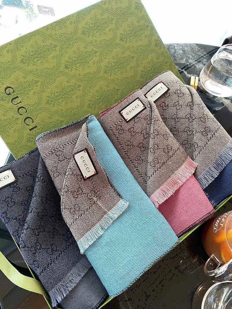 定番 グッチ GGジャカード コピー ウール スカーフ gud00572