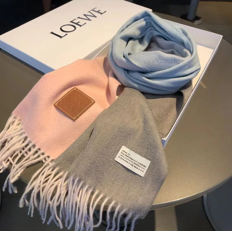 ★日本!!人気！ロエベ ストライプ スカーフ 偽物(カシミヤ) lob96208