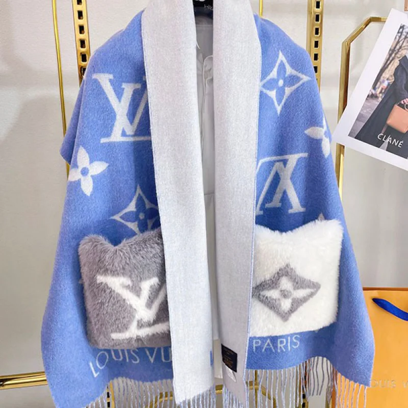 【秋冬アイテム】ルイヴィトン 偽物 エシャルプコールド レイキャビック マフラー(4カラー) M76342