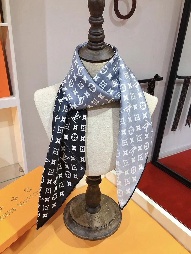 《人気★》ルイヴィトン 偽物 ショール モノグラム ブラックストール M76959