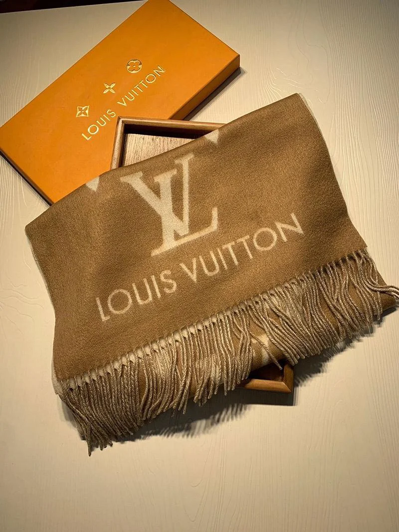 ルイヴィトン エシャルプ・モノグラム偽物N級品 ストライプス マフラー vuj25134