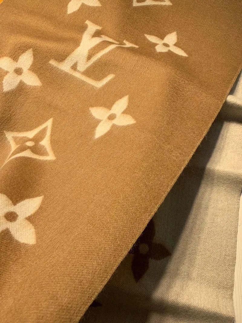 ルイヴィトン エシャルプ・モノグラム偽物N級品 ストライプス マフラー vuj25134