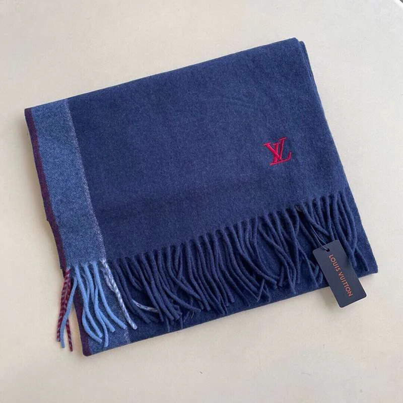 ルイヴィトン メンズ 偽物カシミヤ タッセル マフラ vuk78628