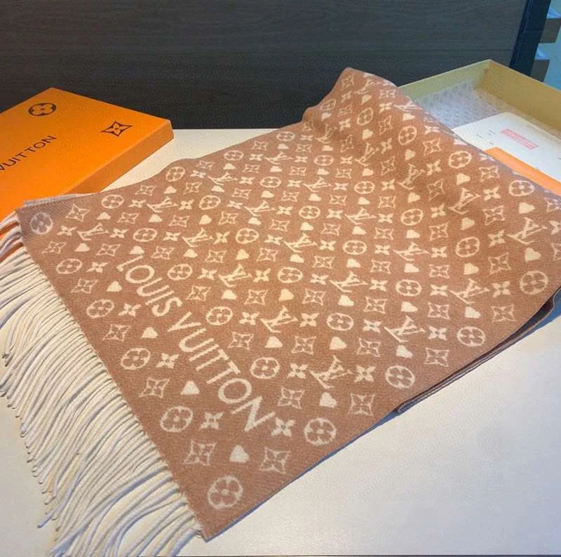 高品質♪♪♪ルイヴィトン カシミヤ タッセル マフラ 偽物 vur28982