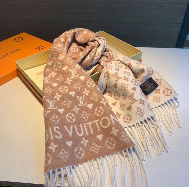 高品質♪♪♪ルイヴィトン カシミヤ タッセル マフラ 偽物 vur28982