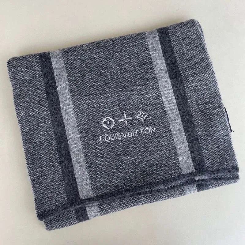 完売必至 ルイヴィトン メンズ カシミヤ タッセル マフラ 偽物 vur99682
