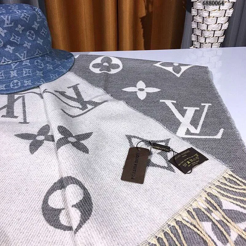 超話題!ルイヴィトン カシミヤ タッセル マフラ 偽物N級品 vuv26317