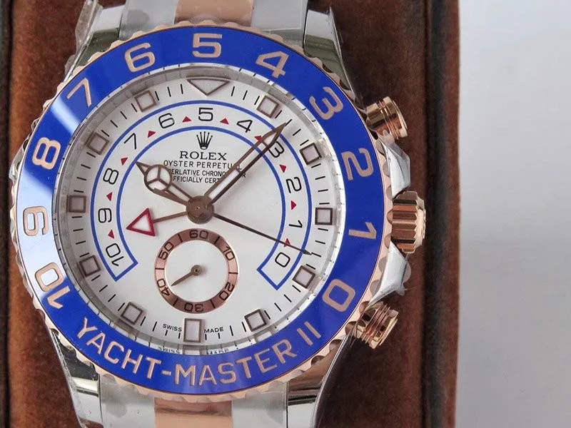 Rolex ロレックス コピー 時計 スオイスターパーペチュアル ヨットマスターII メンズ 自動巻き 116681