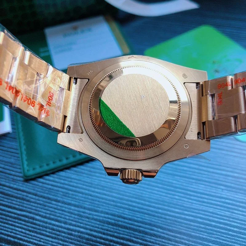 ロレックス GMTマスター2 コピー 時計 自動巻き メンズ グリーン 40.0mm 116718LN