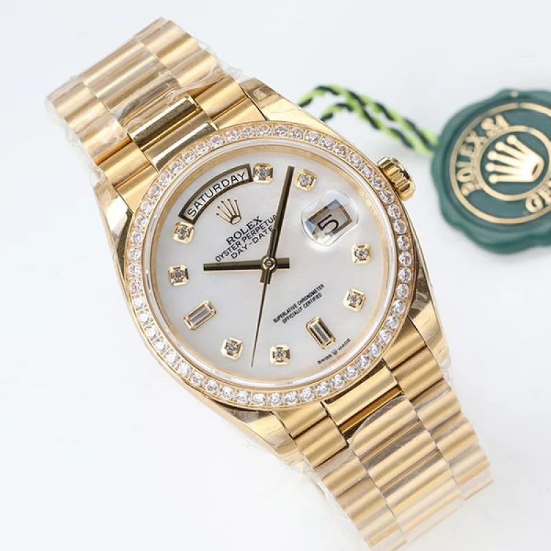 2023新作 ロレックス 時計 デイデイト ホワイトスーパーコピー 36mm 118388