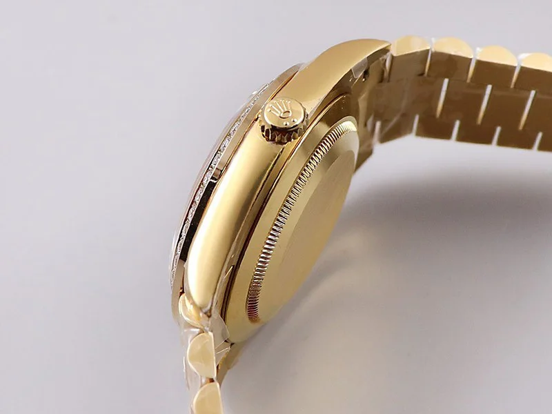 ロレックス 偽物 デイデイト 時計 40mm ブラック メンズ 228348RBR