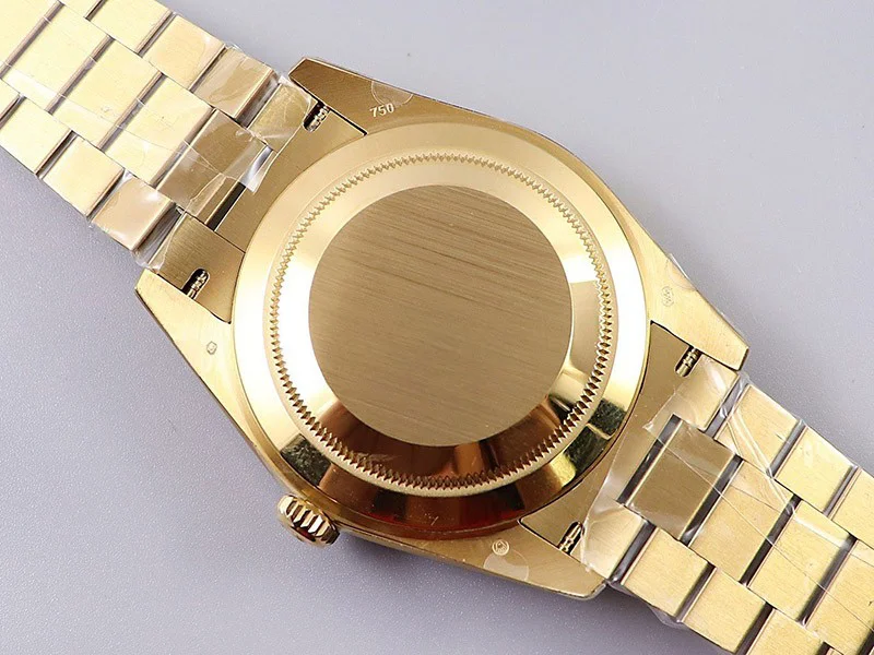 ロレックス 偽物 デイデイト 時計 40mm ブラック メンズ 228348RBR