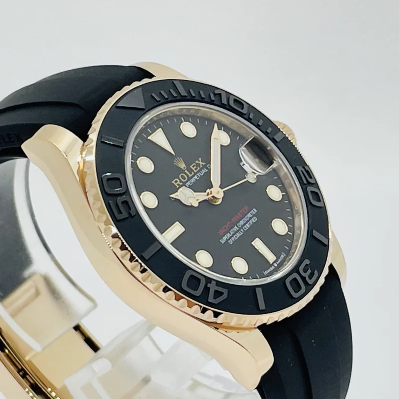ロレックス ヨットマスター スーパーコピー 腕時計 37mm ブラック268655