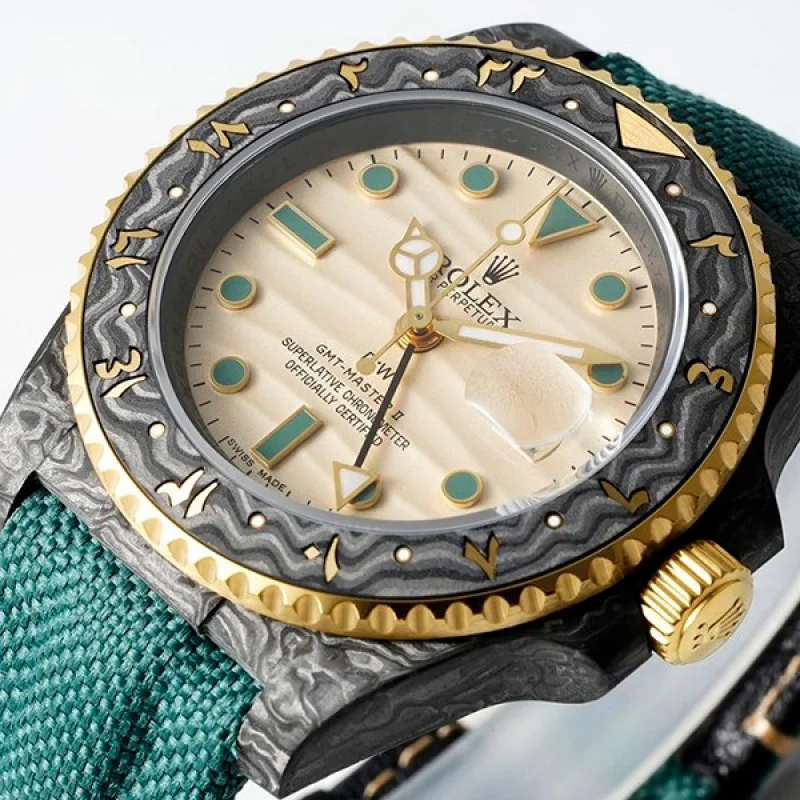 2023新作 Rolex ロレックス コピー 時計 DiW カーボン GMTマスター Ⅱ "OASIS" rox32557