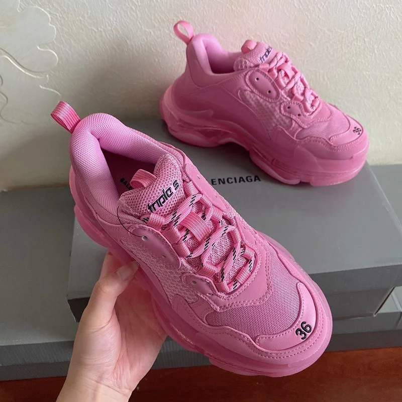 【日本未発売】2021SS[バレンシアガ スニーカー 偽物]SNEAKER★トリプルS コピー クリアソール 544351W2FB11000