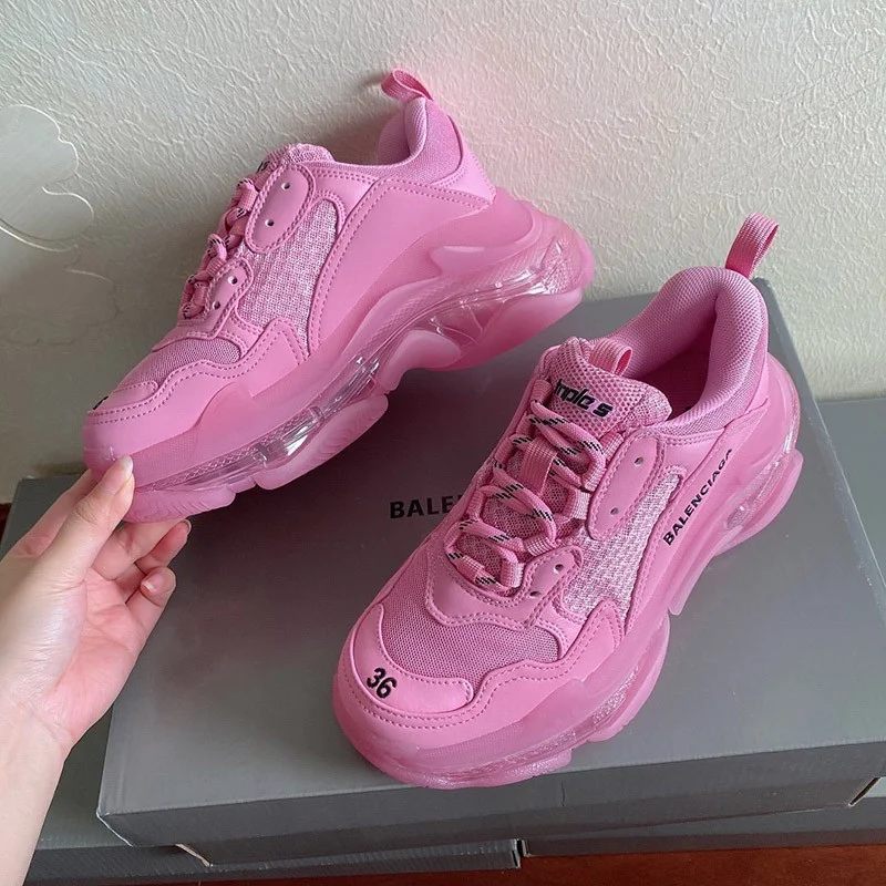 【日本未発売】2021SS[バレンシアガ スニーカー 偽物]SNEAKER★トリプルS コピー クリアソール 544351W2FB11000