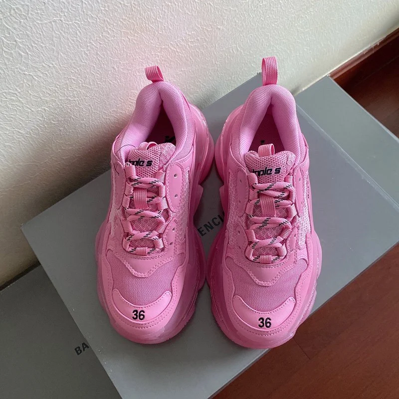 【日本未発売】2021SS[バレンシアガ スニーカー 偽物]SNEAKER★トリプルS コピー クリアソール 544351W2FB11000