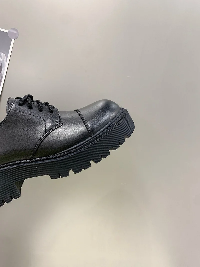 ●送料込●バレンシアガ 革靴 コピー●TRACTOR 65MM レースアップダービー bah61536