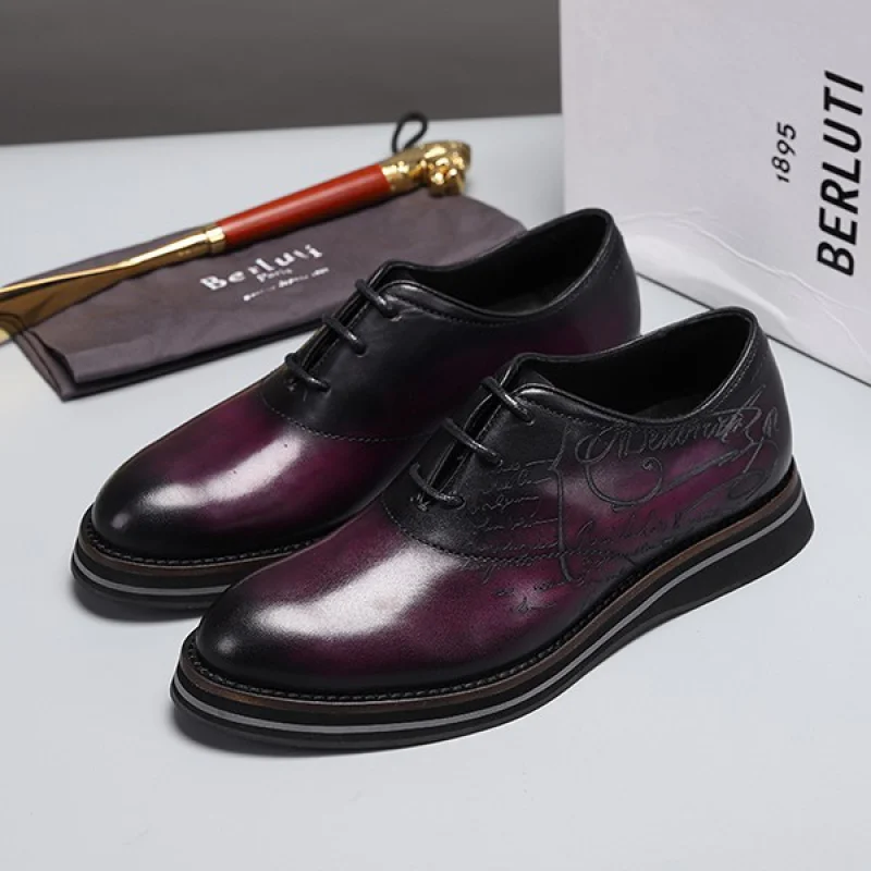 超話題!ベルルッティ メンズ ビジネスシューズ 偽物入手困難品! bew39729