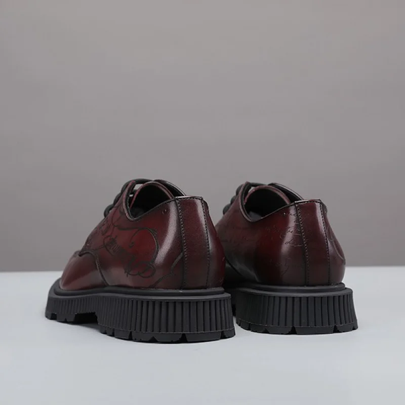 超限定♪ベルルッティ コピー レザー オックスフォード bez76154