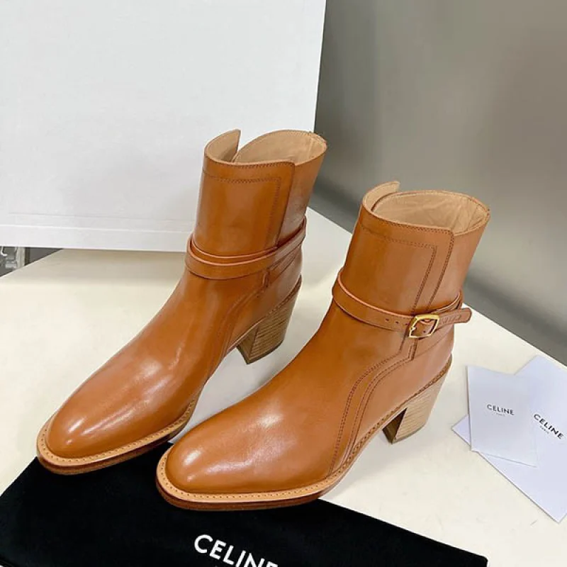 セリーヌ コピー JODHPUR BOOTS カーフスキン レディースブーツ Cew66843