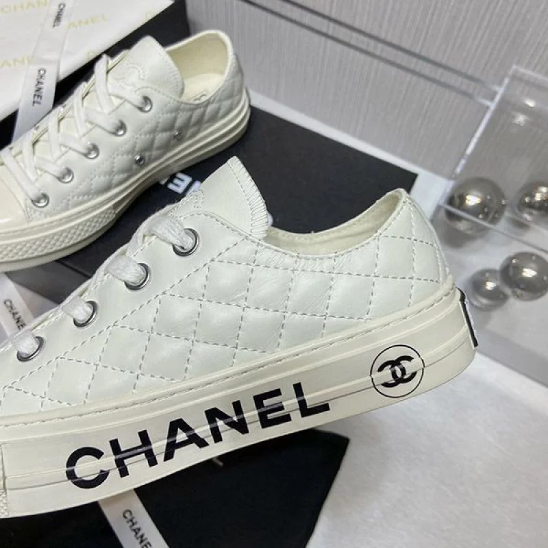 ★日本!!人気！シャネル コンバース コラボ スニーカー 偽物 she99565