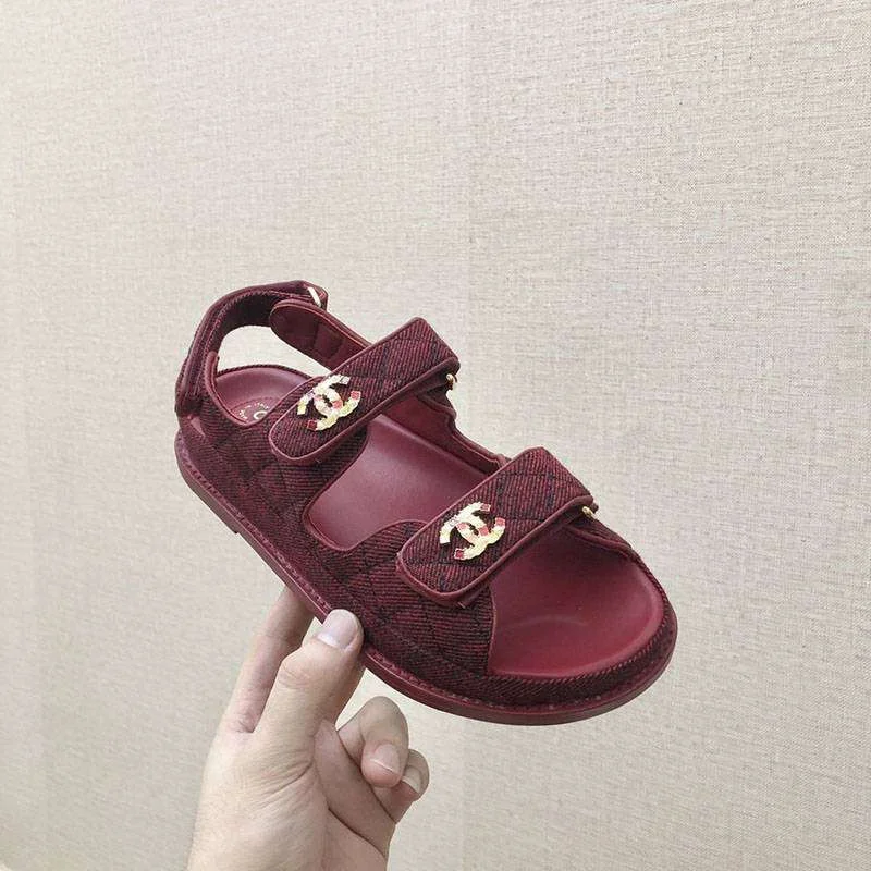 完売必至シャネル コピー ニット サンダル shg21180