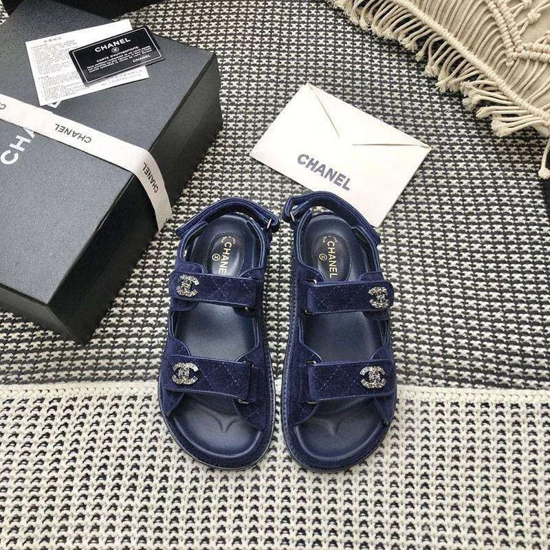定番シャネル ニット サンダル スーパーコピー shk31857