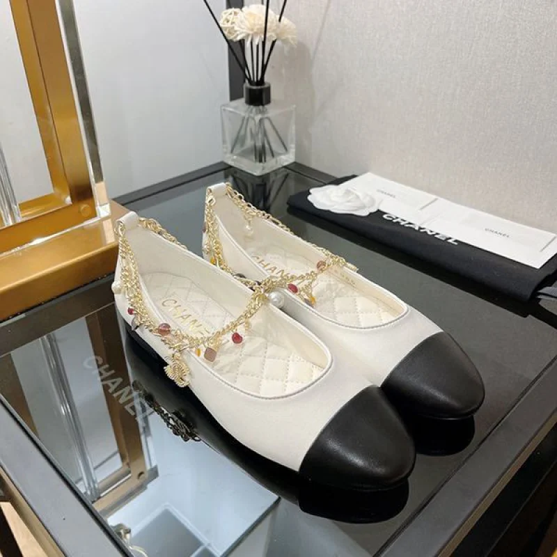 《大人気》シャネル 新作のクラシックレディースローヒールパンプス 偽物N級品 shl87536