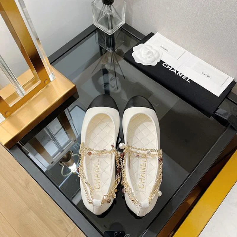 《大人気》シャネル 新作のクラシックレディースローヒールパンプス 偽物N級品 shl87536