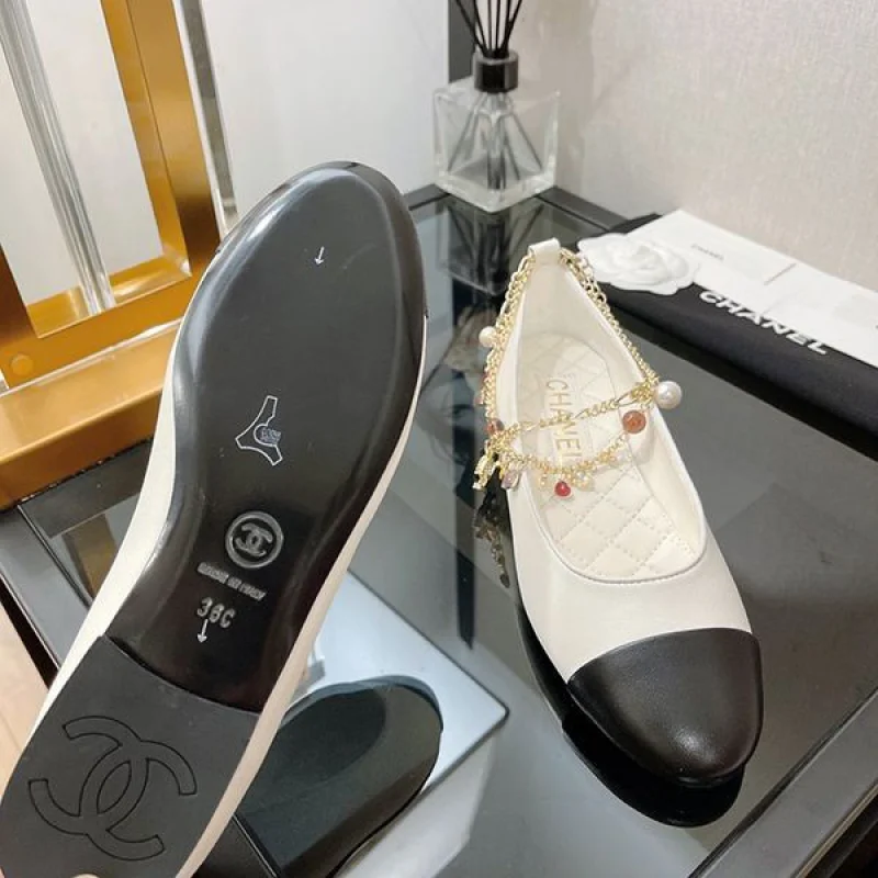 《大人気》シャネル 新作のクラシックレディースローヒールパンプス 偽物N級品 shl87536