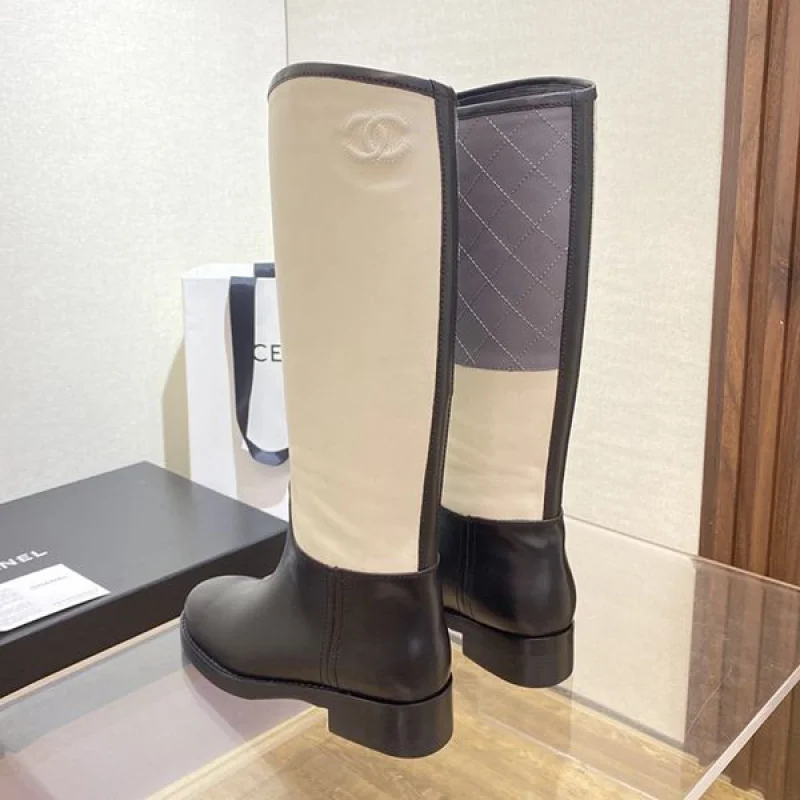 追跡付き 安いシャネル ロングブーツ CCマーク スーパーコピー shg30991