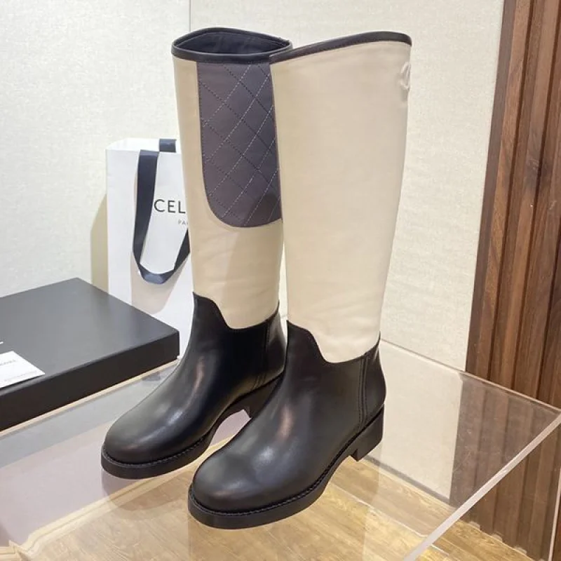 追跡付き 安いシャネル ロングブーツ CCマーク スーパーコピー shg30991