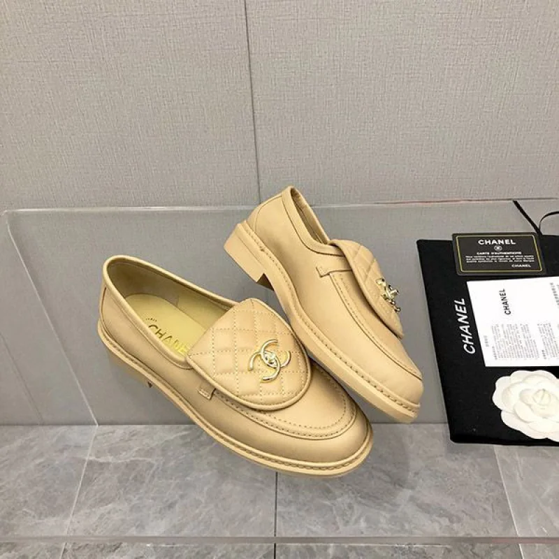 春もの新作シャネル 偽物 ローファー マトラッセ CCターンロック shs35873
