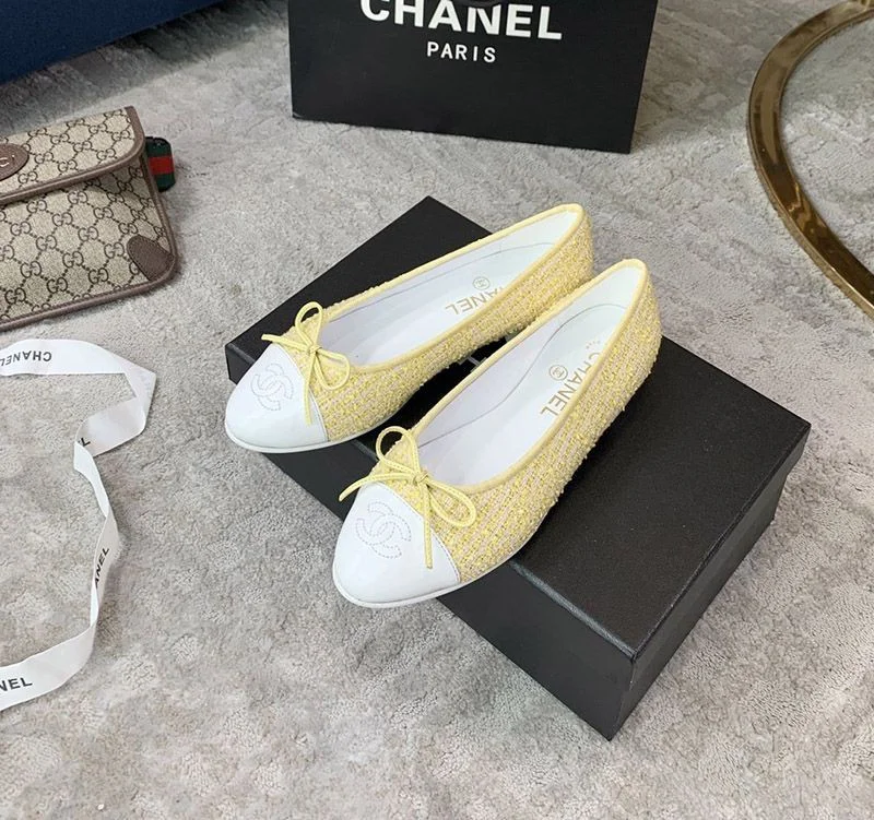 人気 シャネル♪上品バイカラーバレリーナ 偽物 shi88029