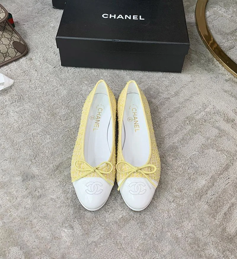 人気 シャネル♪上品バイカラーバレリーナ 偽物 shi88029