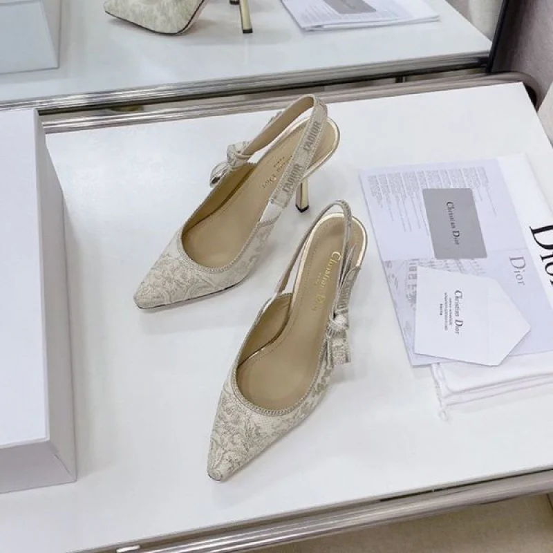 ★日本!!人気!ディオール 偽物 スリングバックパンプス テクニカルファブリック deb25370