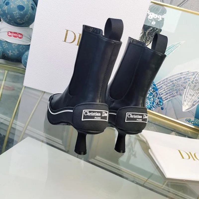 秋冬大セール ディオール ハイヒール ショートブーツ コピー 高品質♪♪♪ dee76842
