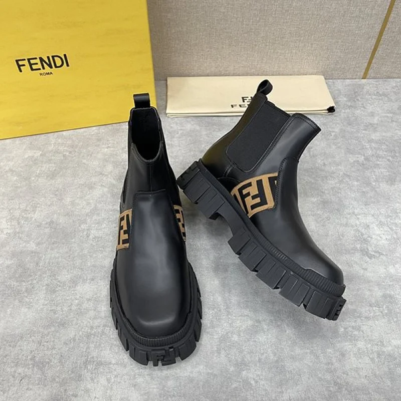 注目度抜群！フェンディ レザーブーツ コピー 高品質 fei17639