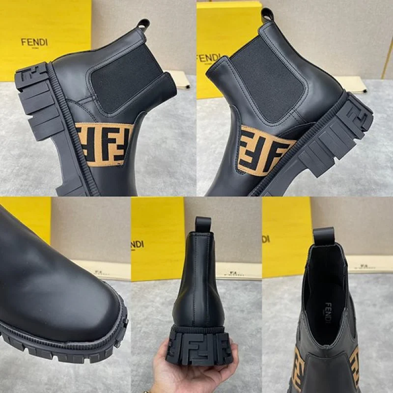 注目度抜群！フェンディ レザーブーツ コピー 高品質 fei17639
