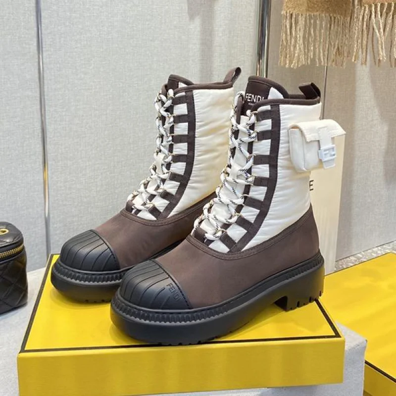 世界中で大人気♪フェンディ コピー Ankle Boots アンクル バイカー ブーツ fek42082