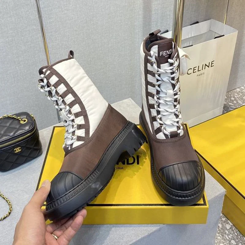 世界中で大人気♪フェンディ コピー Ankle Boots アンクル バイカー ブーツ fek42082