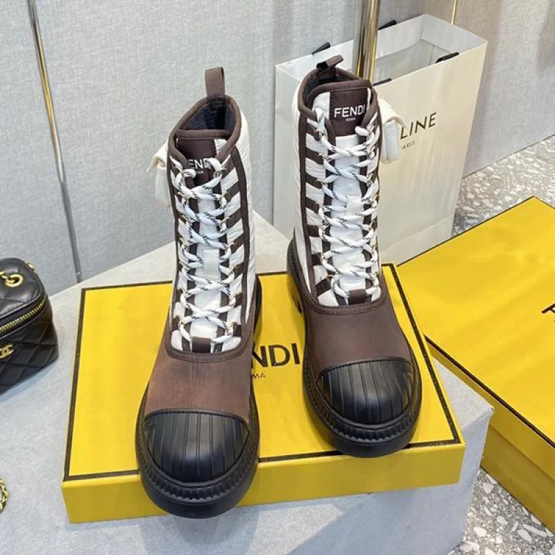 世界中で大人気♪フェンディ コピー Ankle Boots アンクル バイカー ブーツ fek42082