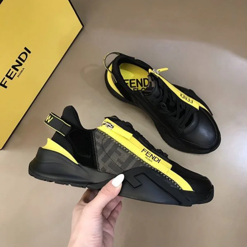 フェンディ スニーカー 偽物N級品 フローロートップ feu60507