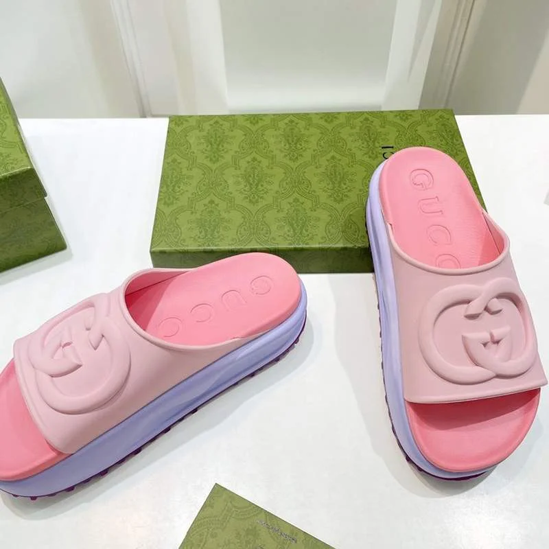 ♡足元上品に♪グッチ GG マフィン厚底サンダル コピー 入手困難 gup53923
