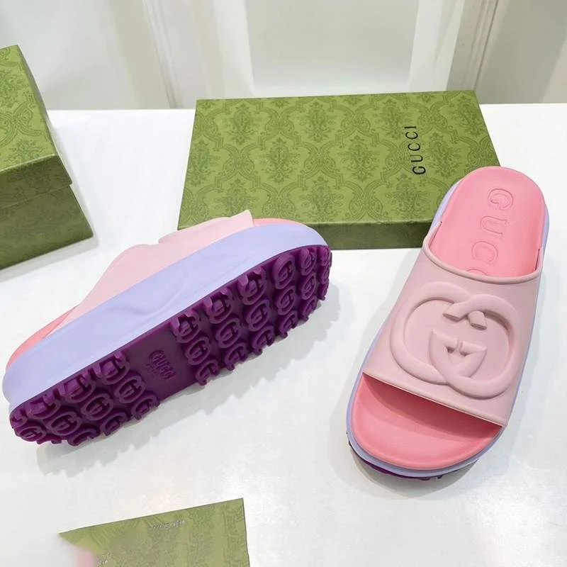 ♡足元上品に♪グッチ GG マフィン厚底サンダル コピー 入手困難 gup53923